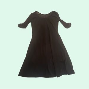 black contemporary costume